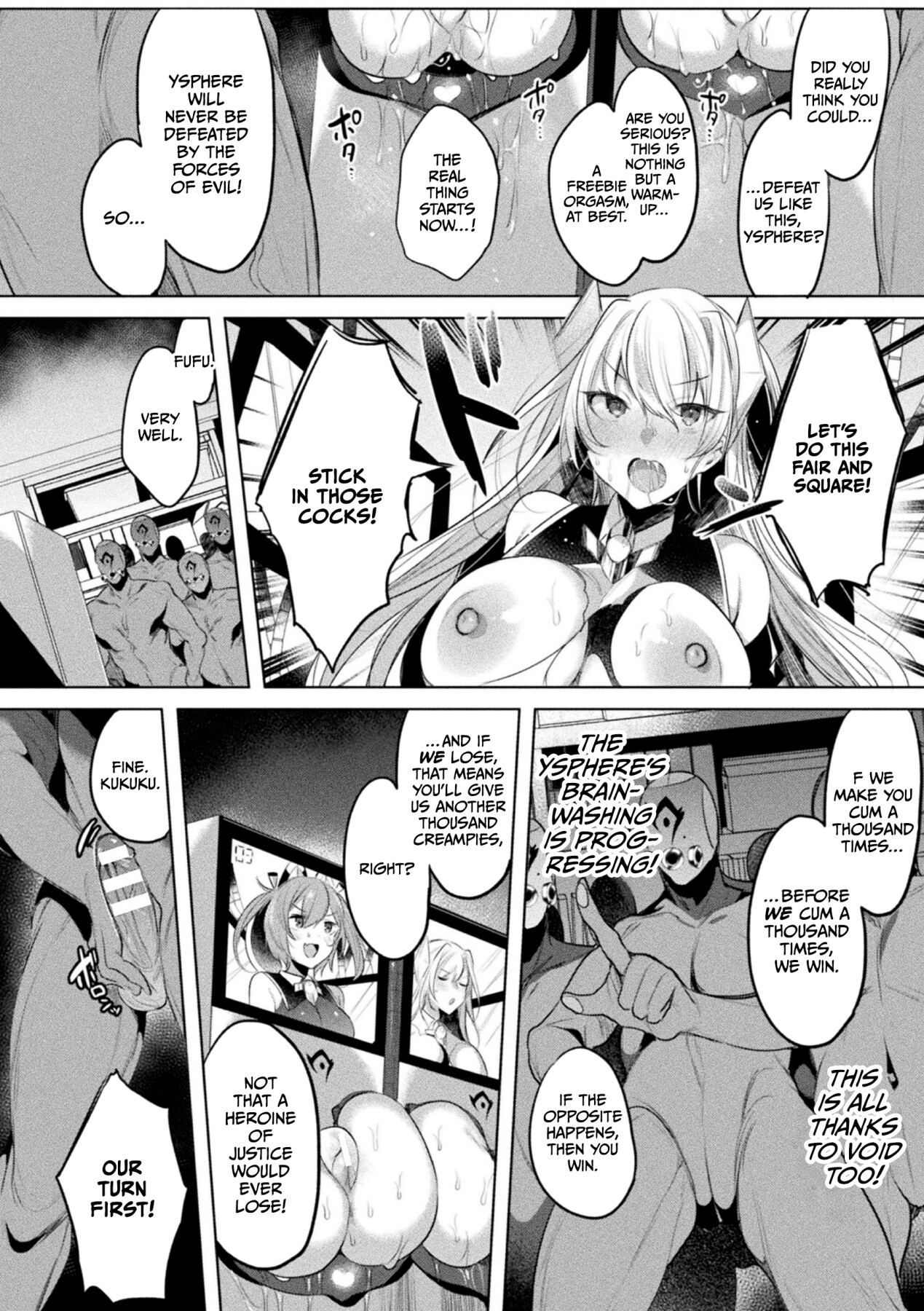 Hentai Manga Comic-Holy Princess Issphere - Brainwashing of Lewdness~ THE COMIC-Read-95